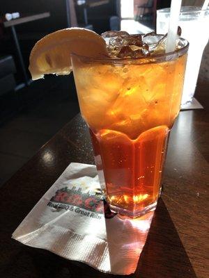 Sunshine on my iced tea!