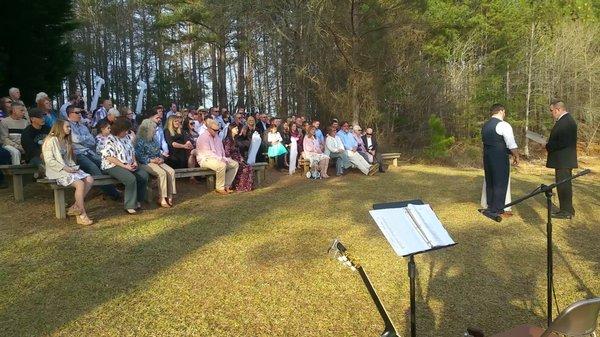 Allatoona Lakeside Wedding Ceremony