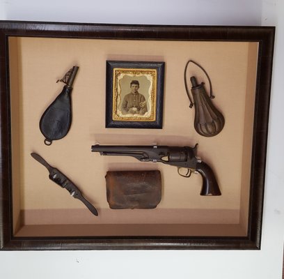 Civil War Shadow box