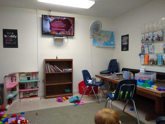 The play room at The Centers