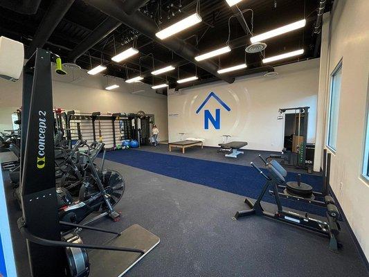 Physical therapy gym