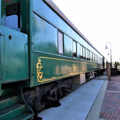 lounge car of the Spirit of Jasper