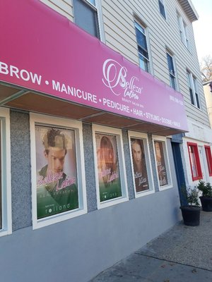 The front of our beauty salon