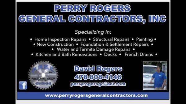 Perry Rogers General Contractors Inc.