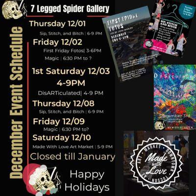 December's events