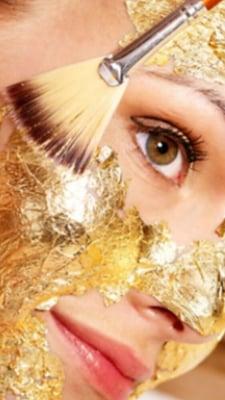 24 karat gold facial .call 281/302/6919