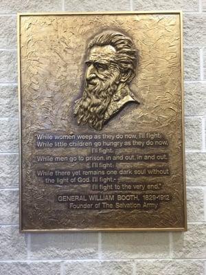 Founder William Booth "I'll Fight"