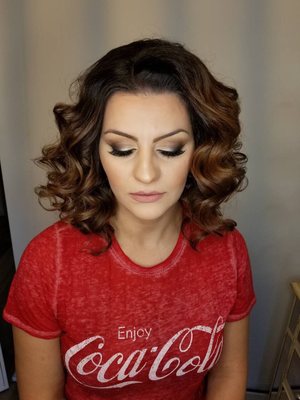 Cat eye smoke for my gorgeous client