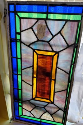 STAINED GLASS AT TREEHOUSE ANTIQUES