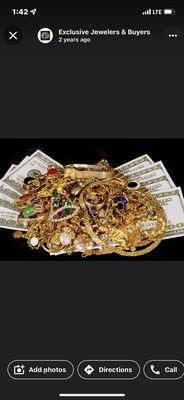 Buy broken Jewelry (cash payment)