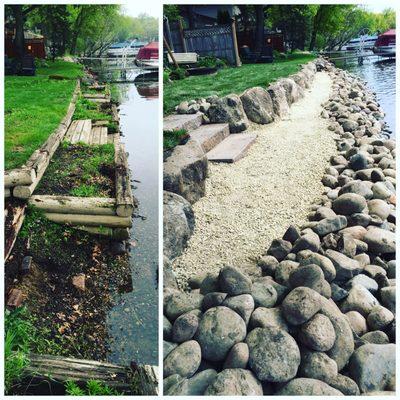 Shoreline restoration