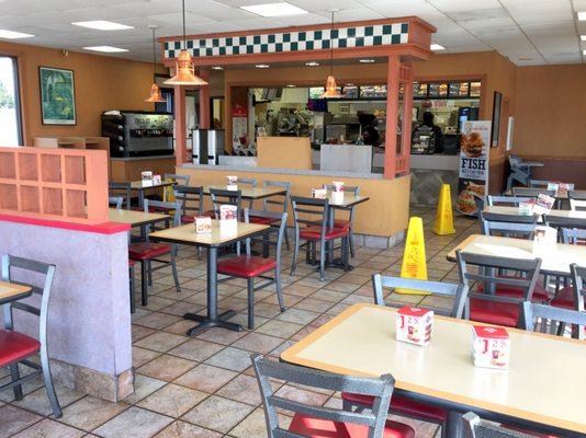 Counter and Dining Area