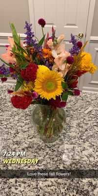 Fresh flowers from Doepkens farm