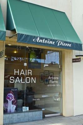 Antoine Pierre Hair Salon on Montana Ave in Santa Monica.