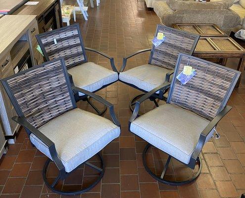 Brand New OTB Patio Swivel Chairs just $189.98