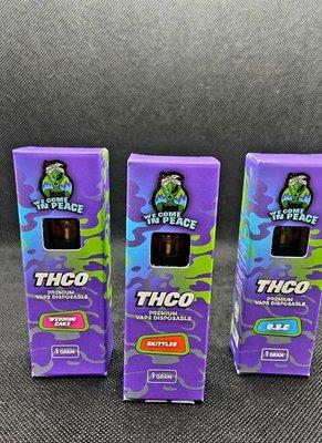 THCO disposables premium quality 0 thc