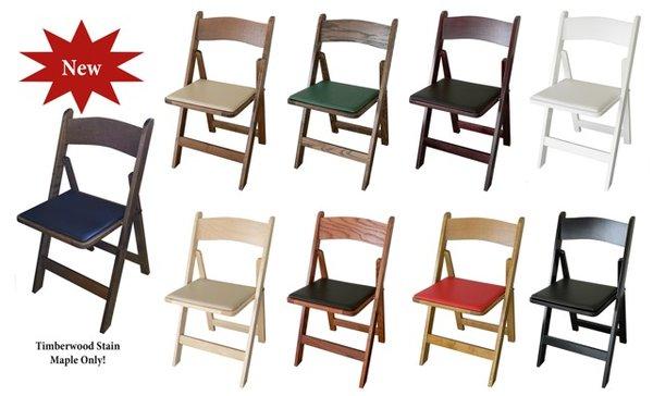 Wooden Folding Chairs