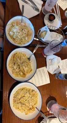 Linguini Alfredo with Cajun Chicken