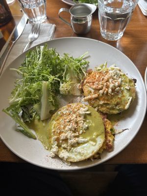 Arepas con Huevos