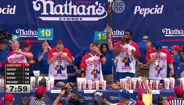 Another Nathan's Famous 4th of July International Hot Dog-Eating Contest!