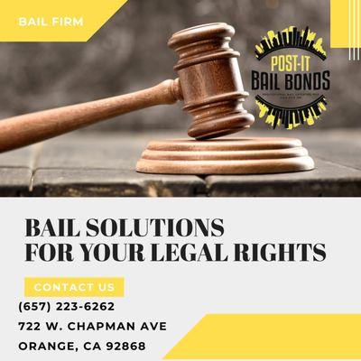 CALL US FOR ALL YOUR BAIL QUESTIONS? WE GOT THE SOLUTION!