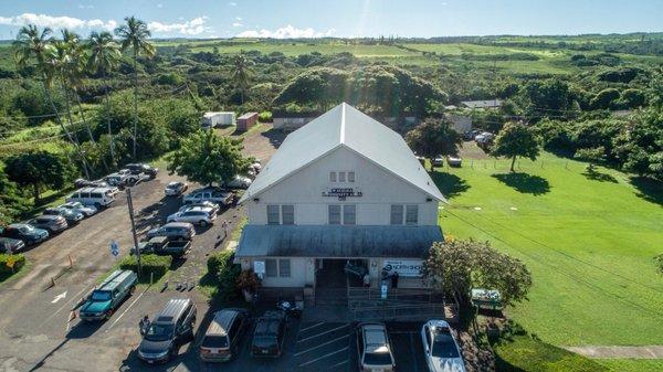 North Shore Christian Fellowship, meeting in the old Haleiwa Gym (WCA)