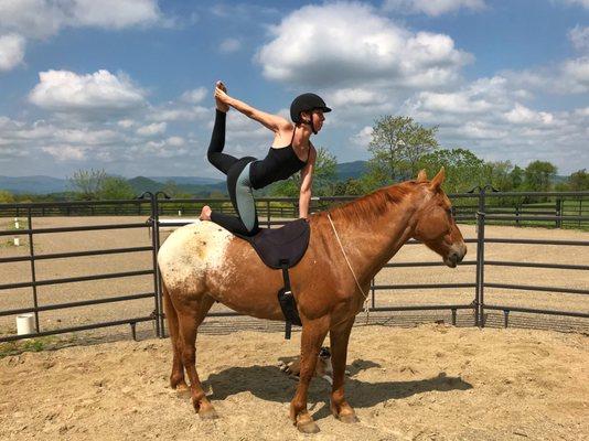 Yoga with Horses