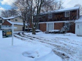 driveway is bottom right. drove all the way across the front yard instead of coming in straight from the street