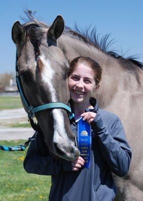 Madison brings in the ribbons at her first year of fair!