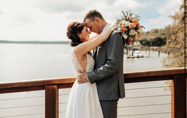 Elopement at Wrights Family Park, downtown Bluffton.