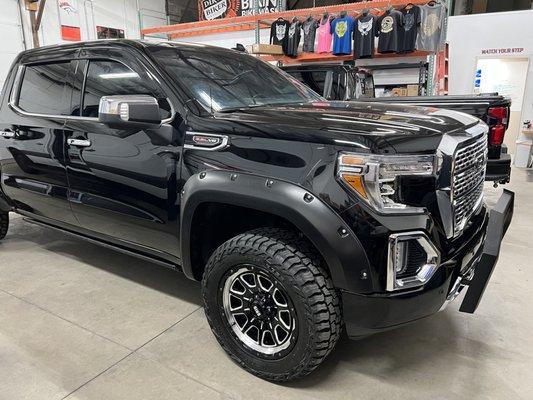 GRID Wheels and Micky Thompson Tires on 2019 GMC Sierra