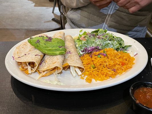 Shrimp tacos.