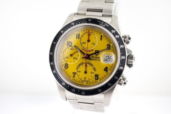 rolex tudor tiger chronograph