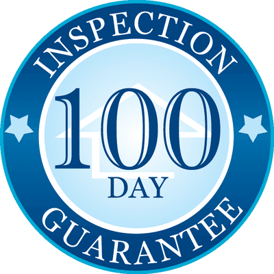 100 day inspection guarantee with every inspection. See our website for more details www.inspectpros.com