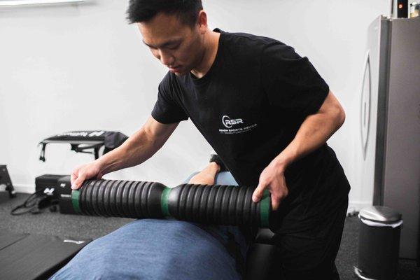 Body Tempering for muscle relaxation