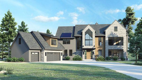 Exterior Residential Rendering