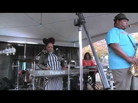 Medicine Ball featuring Lady Bianca and Pee Wee Ellis at anniversary party, Splashpad Oakland, California.