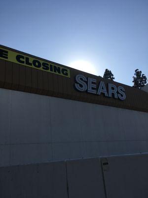 Sears Store Front, Puente Hills Mall, City of Industry, CA.