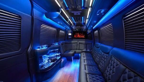 Inside the 2015 Mercedes sprinter limousine