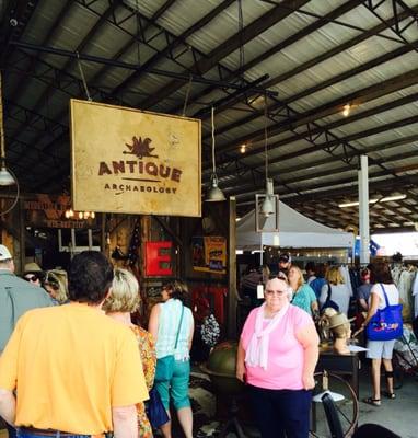 Mother in the Antique Archaeology. #countrylivingfair