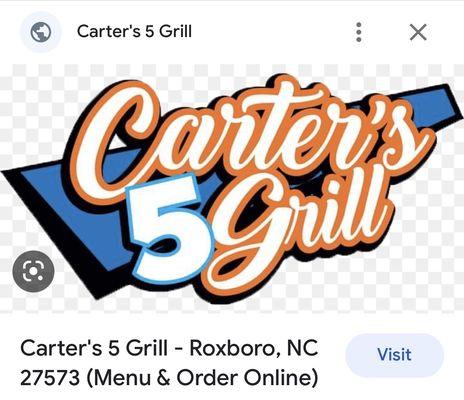 Carter’s 5 Grill