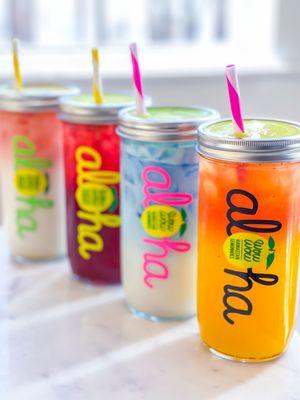 Famous Wow Wow Mason Jars! Refills 10% at any of our locations.