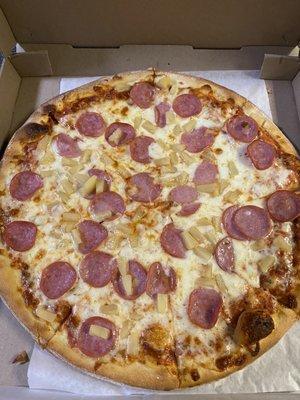 Whole Hawaiian Pizza