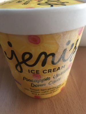 Pineapple Upside Down Cake Ice Cream