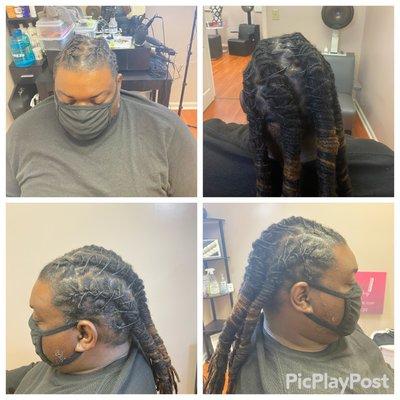 Loc Retwist and Style