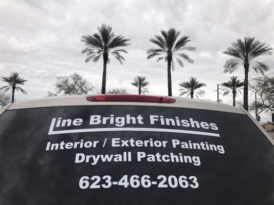 Line bright finishes