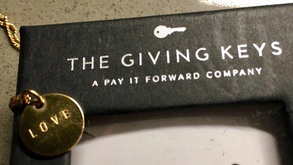 I Love The Beautiful Concept of The Giving Keys