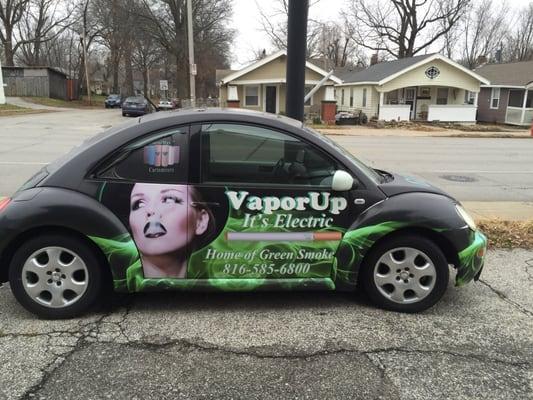 The  official vapor up car!