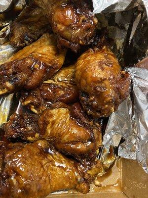 Spice Glazed Cajun Kitchen Wings