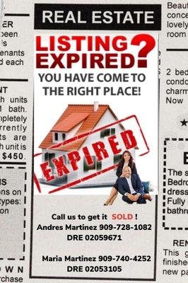 Expired listing ? Contact us :